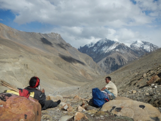 The top of the pass that separates Lower Mustang from Lower Dolpa